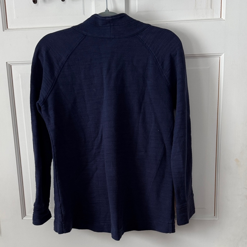 Lilly Pulitzer Women's Navy Half-Zip Pullover - Picture 9 of 16